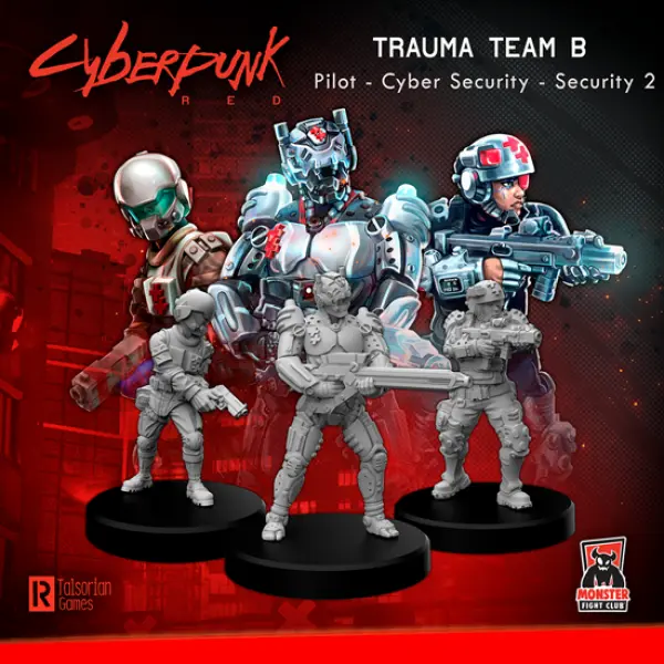 Cyberpunk Red Miniatures