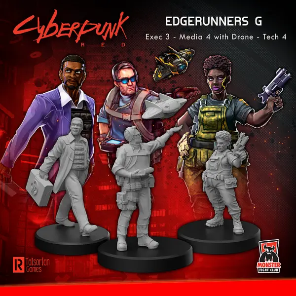 Cyberpunk Red Miniatures