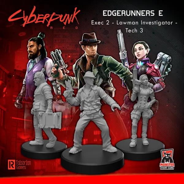 Cyberpunk Red Miniatures