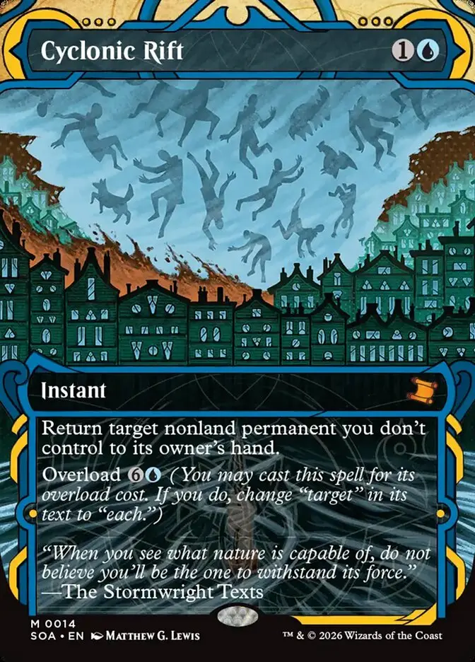 Cyclonic Rift Secrets of Strixhaven Mystical Archive #014