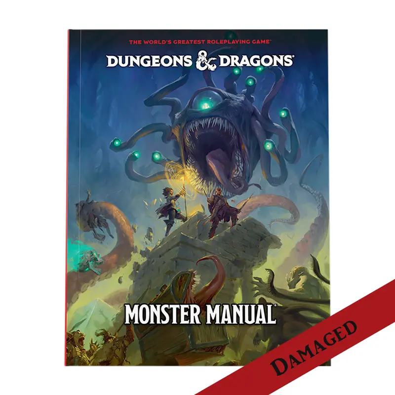 D&D Monster Manual - Marked Cover