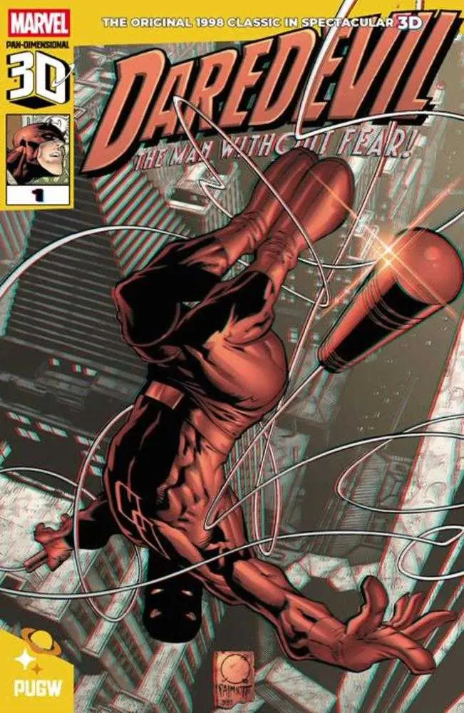Daredevil (1998) #1 (One Shot) Pan Dimensional 3 D Edition