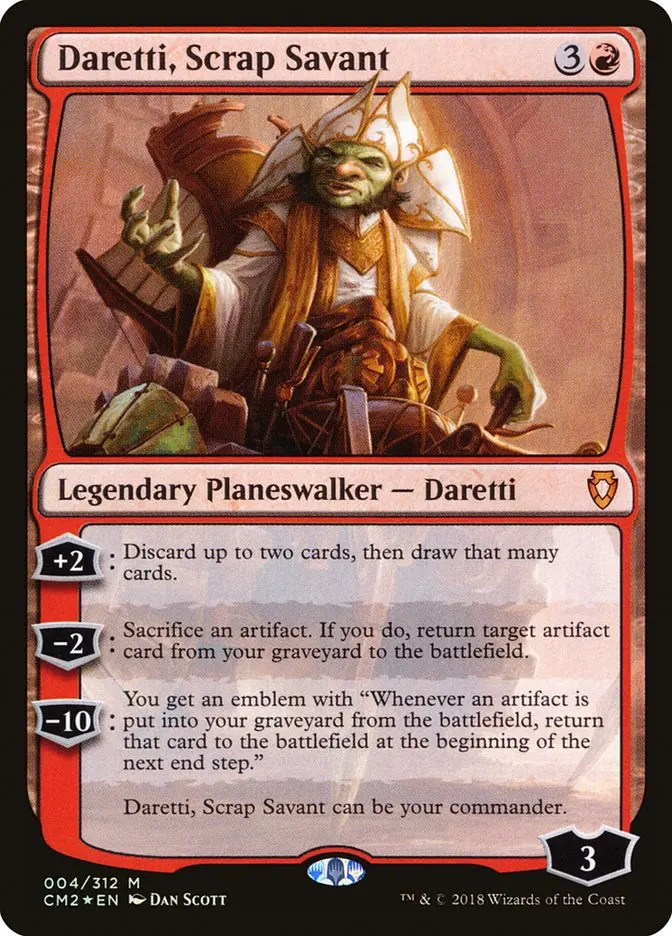 Daretti, Scrap Savant - Commander Anthology 2 #004
