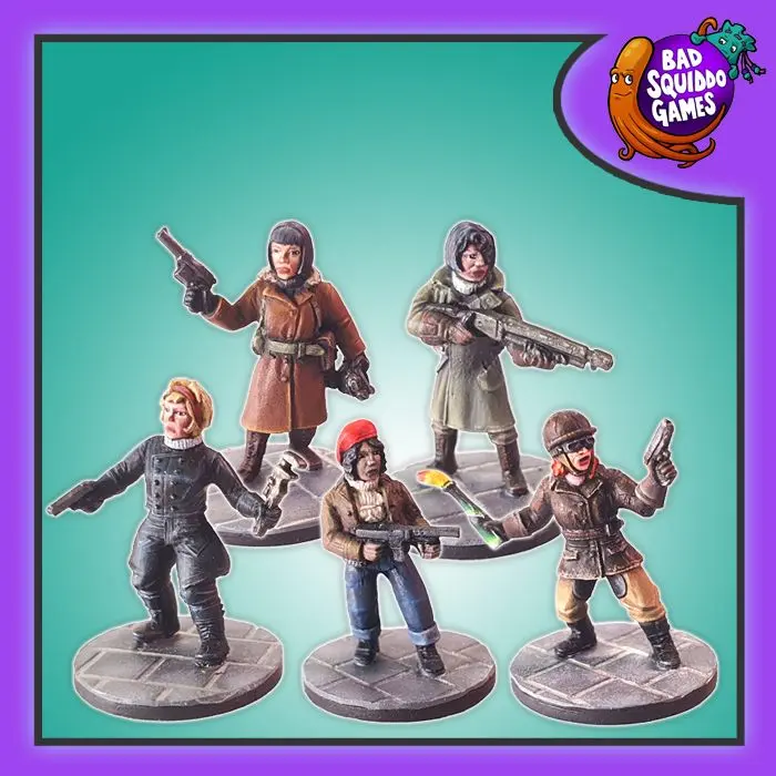 Daring Dames 1920's Biker Gang- Bad Squiddo Games