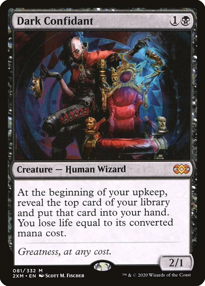 Dark Confidant Double Masters #081