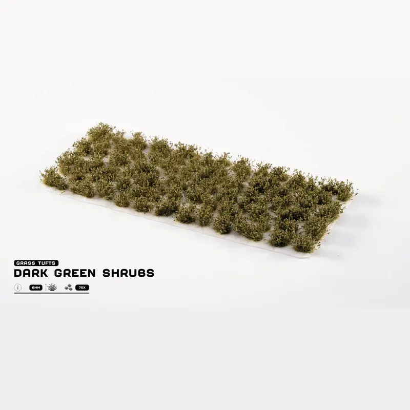 Dark Green Shrubs - Gamers Grass