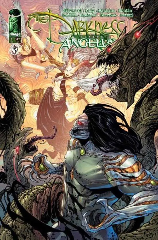 Darkness vs Angelus (One Shot) Cover A Giuseppe Cafaro & Arif Prianto
