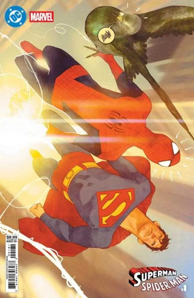 DC Marvel Superman Spider-Man #1 (One Shot) Cover H Mitch Gerads Card Stock Variant