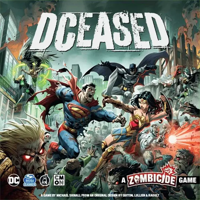 DCeased Cooperative Strategy Board Game
