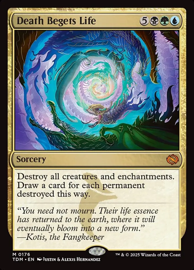 Death Begets Life Tarkir Dragonstorm #176