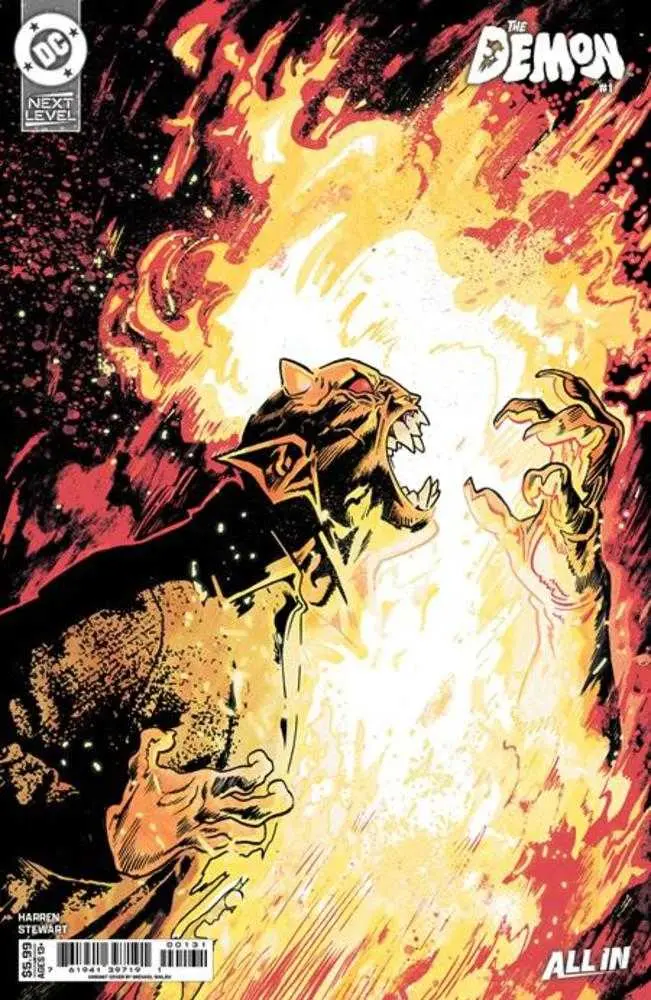 Demon #1 Cover C Michael Walsh Card Stock Variant