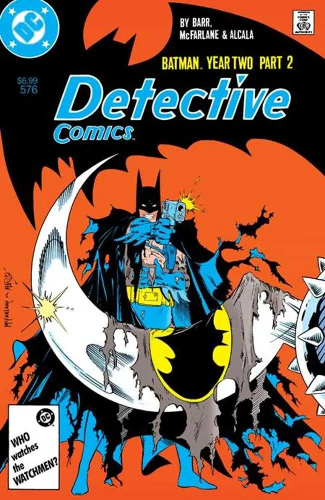Detective Comics #576 Facsimile Edition Cover C Todd McFarlane Foil Variant (Year Two Part 2 Of 4)