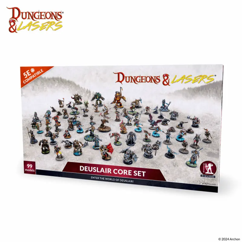 Deuslair Core Set Fantasy RPG Miniatures