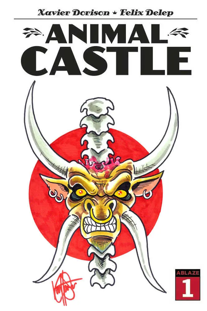 Df Animal Castle #1 Haeser Signed Rmrk