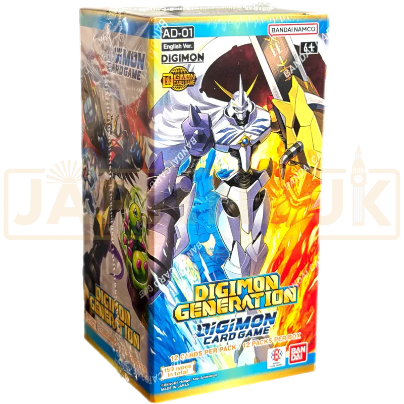 Digimon Generation AD-01 English Advanced Booster Box
