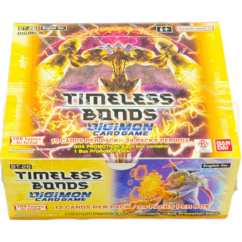 Digimon Timeless Bonds BT-26 English Booster Box