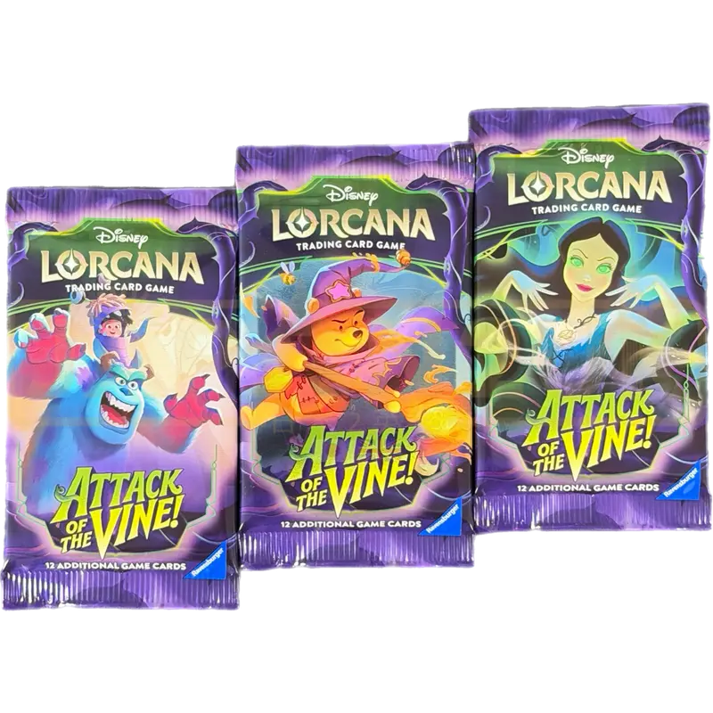 Disney Lorcana Attack of the Vine English Booster Pack