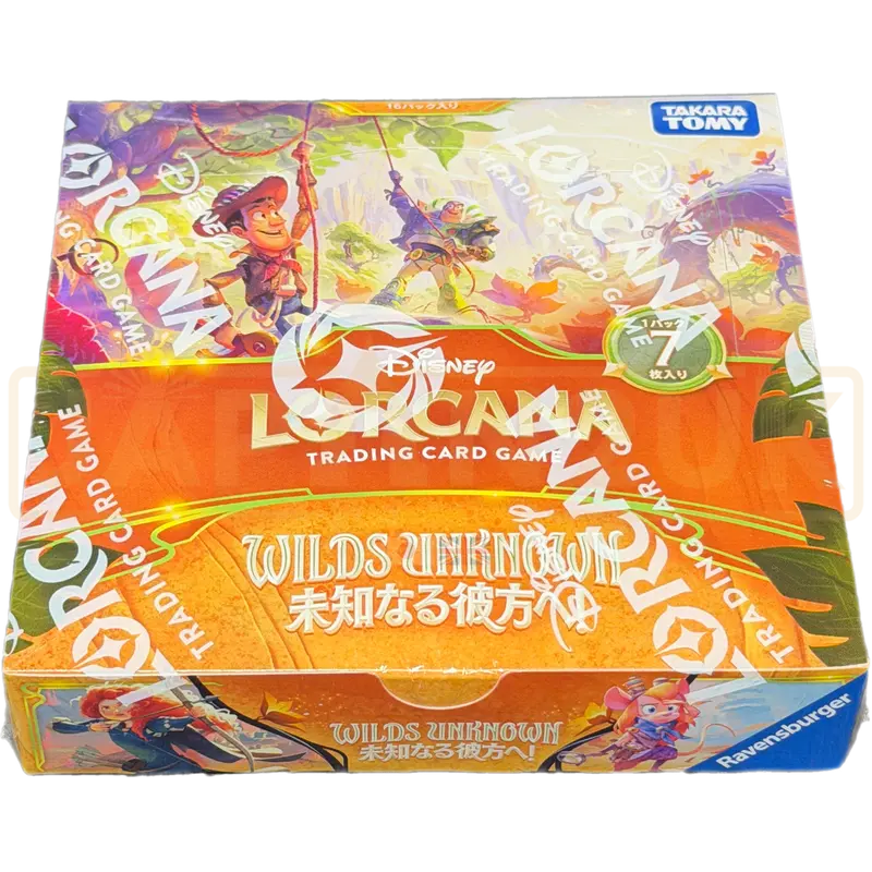Disney Lorcana Wilds Unknown Japanese Booster Box