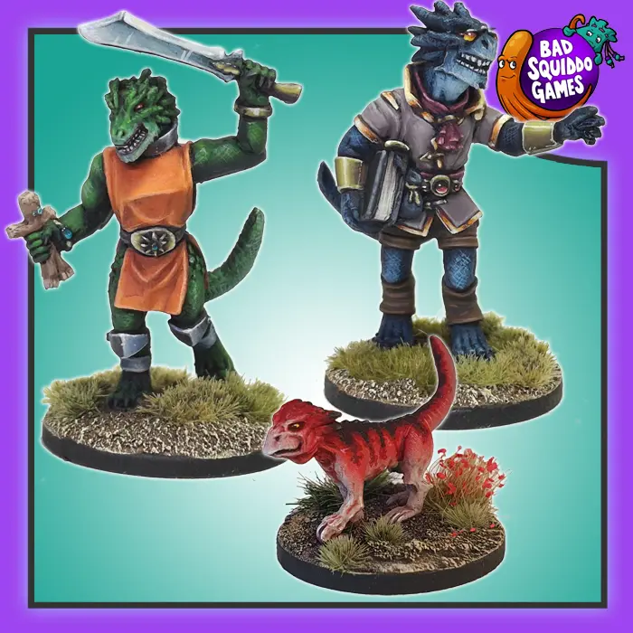 Draconid Adventurers - Bad Squiddo Games