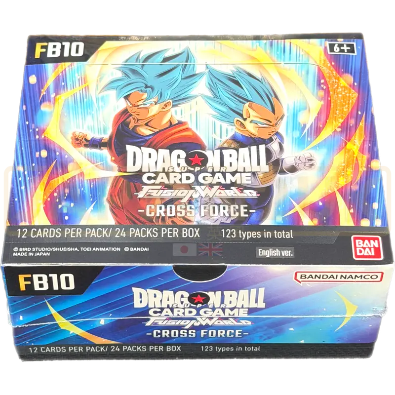 Dragon Ball Super Fusion World Cross Force FB10 English Booster Box