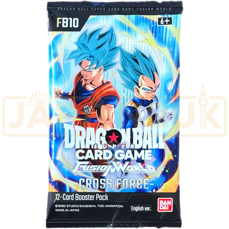 Dragon Ball Super Fusion World Cross Force FB10 English Booster Pack