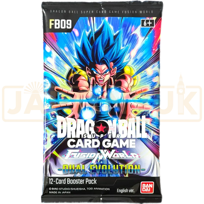Dragon Ball Super Fusion World Dual Evolution FB09 English Booster Pack