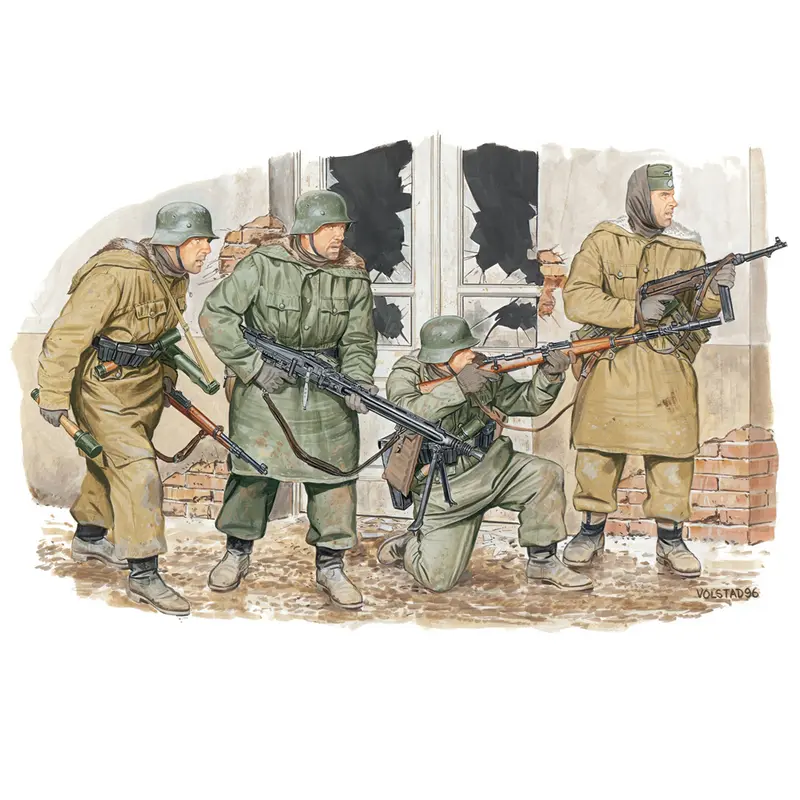 Dragon German Panzer Grenadiers Kharkov 1943 - 1/35 Scale Plastic Model Kit