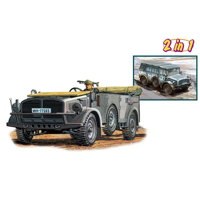 Dragon Heavy Uniform Personnel Vehicle Type 40 - 1/72 Scale Plastic Model Kit