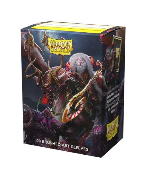 Dragon Shield Brushed ART Sleeves - Christmas Dragon 2022 (100 ct.)
