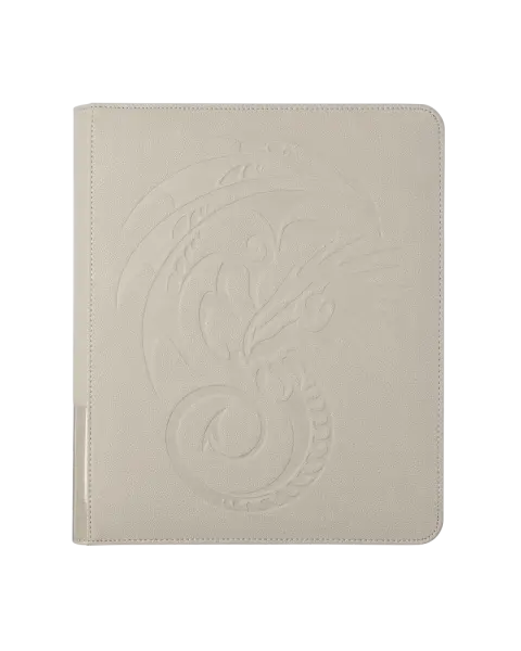 Dragon Shield Card Codex Zipster Regular Binder - Ashen White