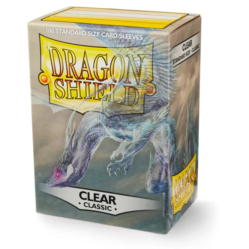 Dragon Shield Classic Clear - 100 Standard Size Card Sleeves