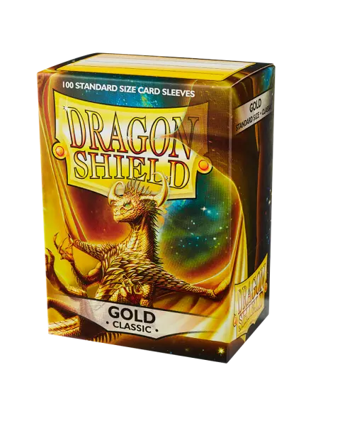 Dragon Shield Classic - Gold (100 ct. in box) [ Pre-order ]