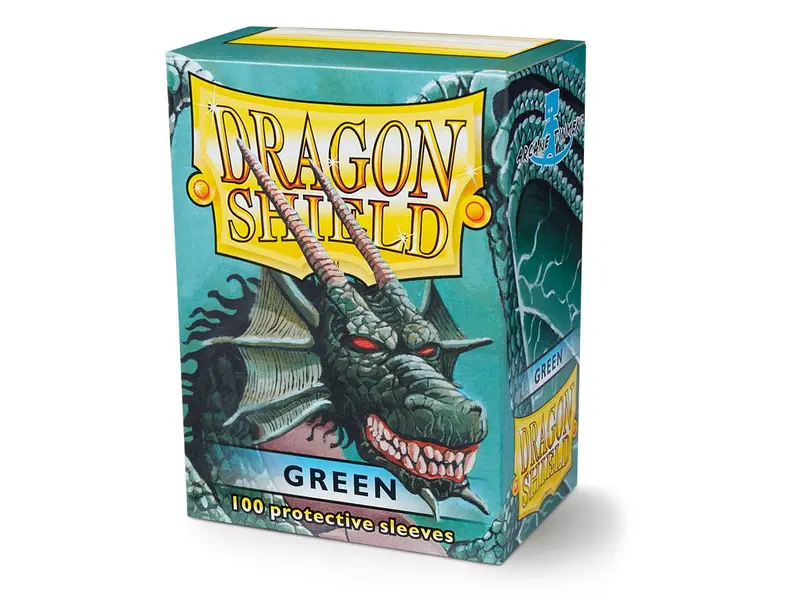 Dragon Shield Classic Green  – 100 Standard Size Card Sleeves