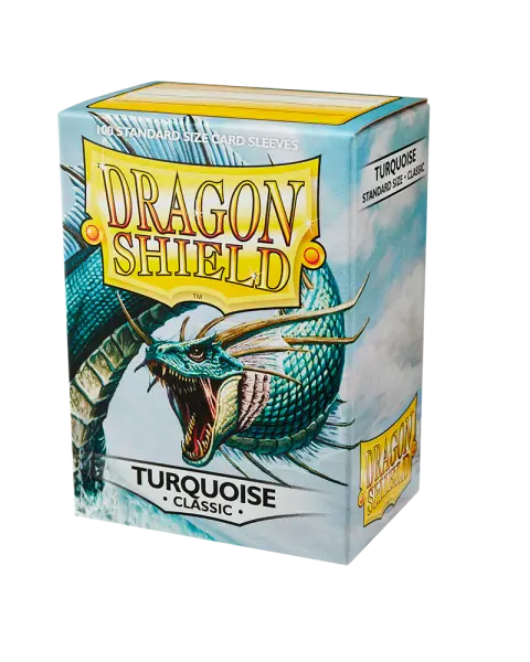 Dragon Shield Classic - Turquoise (100 ct. in box) [ Pre-order ]