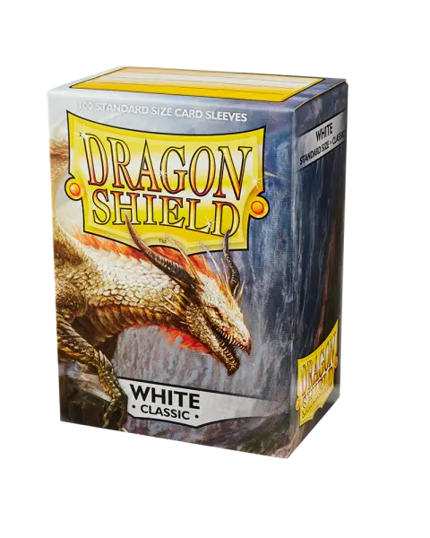 Dragon Shield Classic - White (100 ct. in box) [ Pre-order ]