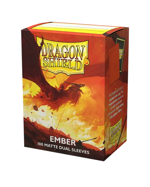 Dragon Shield Dual Matte - Ember (100 ct.)
