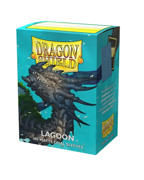 Dragon Shield Dual Matte - Lagoon (100 ct.)