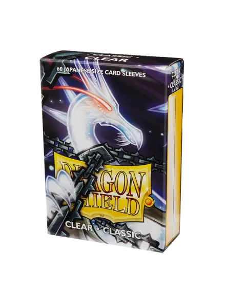 Dragon Shield Japanese Classic Clear (60) - Classic In Box [ Pre-order ]