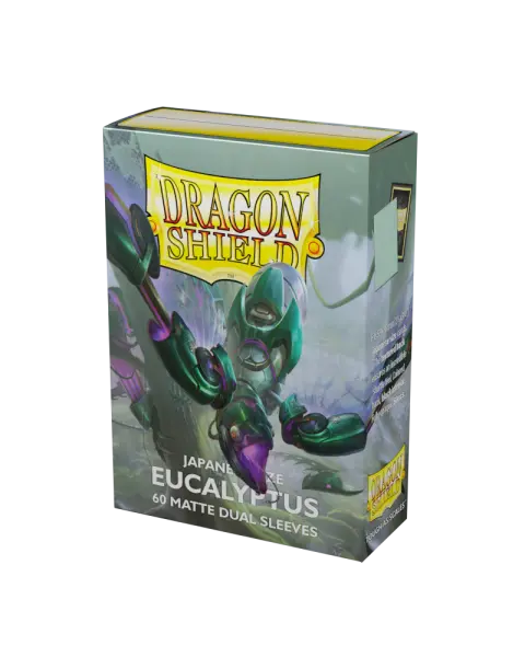 Dragon Shield Japanese Size Dual Matte - Eucalyptus (60 ct.)