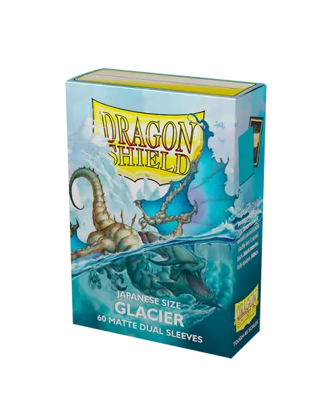 Dragon Shield Japanese Size Dual Matte - Glacier (60 ct.)