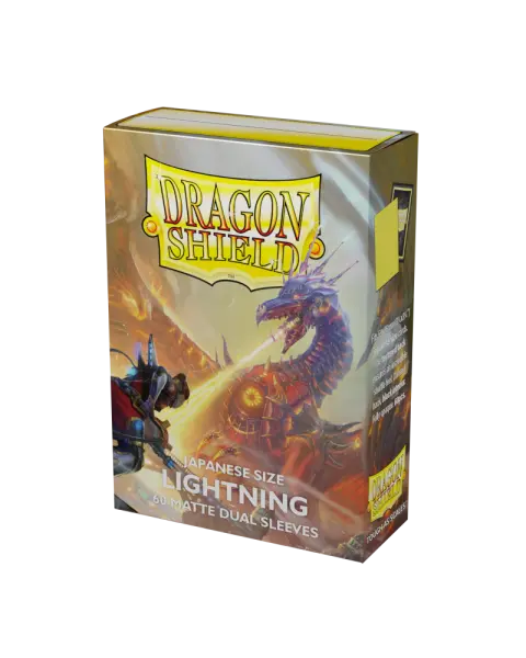 Dragon Shield Japanese Size Dual Matte - Lightning (60 ct.)