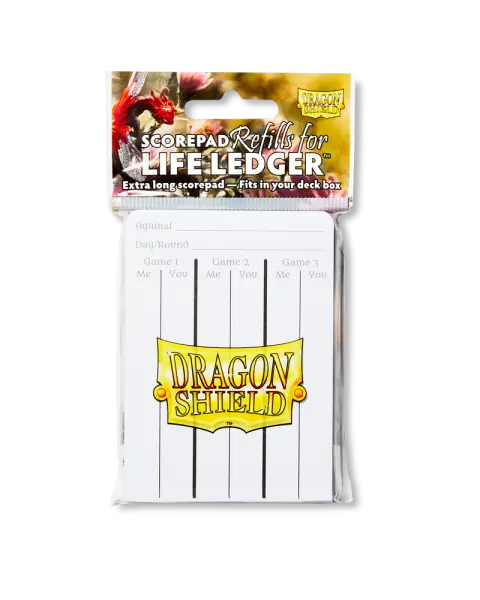 Dragon Shield Life Ledger Scorepad Refills