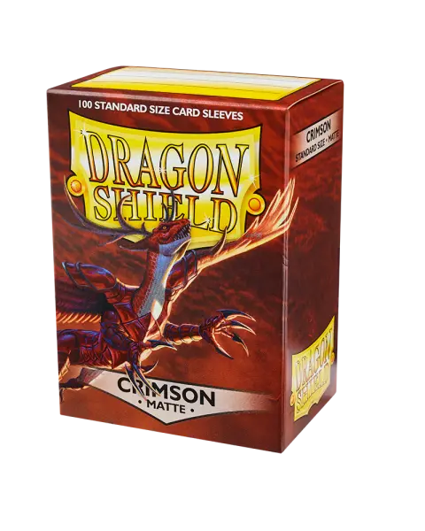 Dragon Shield Matte - Crimson (100)