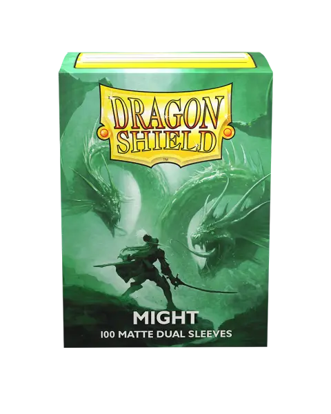 Dragon Shield Matte Dual Sleeves Standard Size - Might (100)