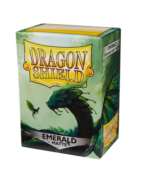 Dragon Shield Matte - Emerald (100)