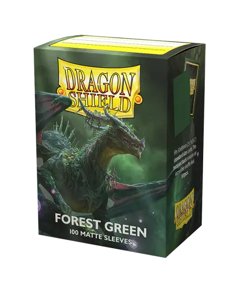 Dragon Shield Matte - Forest Green (100)