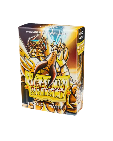 Dragon Shield Matte Japanese Size - Gold (60)
