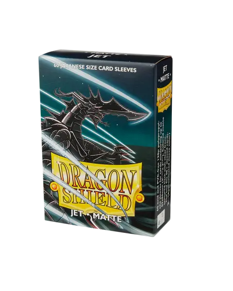 Dragon Shield Matte Japanese size - Jet (60 ct. In box)