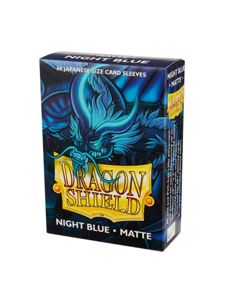 Dragon Shield Matte Japanese size - Night Blue (60 ct. In box) [ Pre-order ]