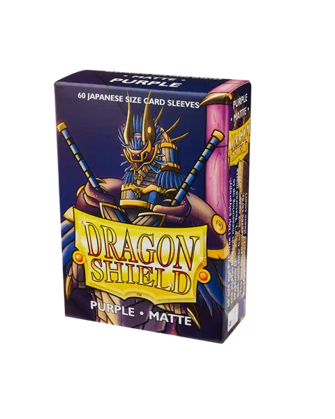 Dragon Shield Matte Japanese size - Purple (60 ct. In box)